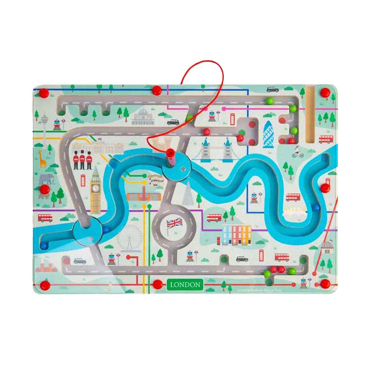 Bigjigs magnetisches Londoner Labyrinth aus Holz