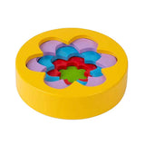 Bigjigs Blumenturm aus Holz, 5 Stk.