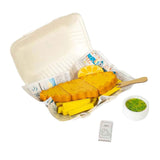 Bigjigs Fish and Chips-Spielset aus Holz, 26-teilig.