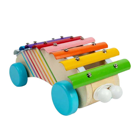 Bigjigs hölzerne Zugfigur Xylophon