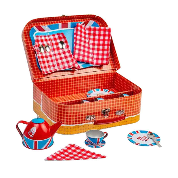 Bigjigs London Teeservice-Spielset, 24-teilig.