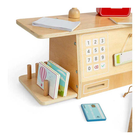 Bigjigs Holz-Postspielset, 19-teilig.