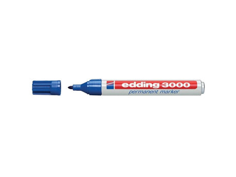 Edding Permanentmarker 3000 blau, Box mit 10 Stück