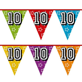 Boland holografische Flaggenlinie 10 Jahre 8 Meter