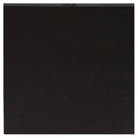 Bazzill • gesprenkelter Karton, 30,5 x 30,5 cm, Carbon