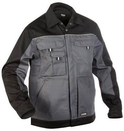 Dassy Arbeitsjacke Lugano P K Grau Schwarz S