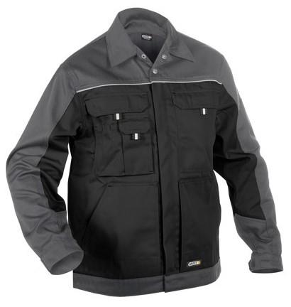 Dassy Arbeitsjacke Lugano P K Schwarz Grau M