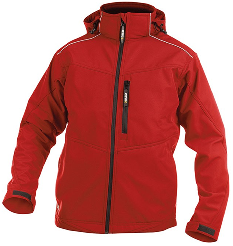 Dassy Softshell Tavira Polyester rot xxl
