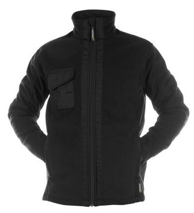 Dassy Fleecejacke Croft schwarz m