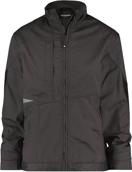 Dassy Arbeitsjacke Atomgrau Schwarz XXL