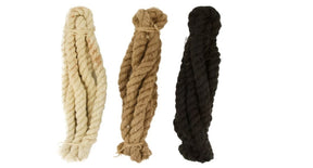 Rope jute 275x3cm 3 assorted colours