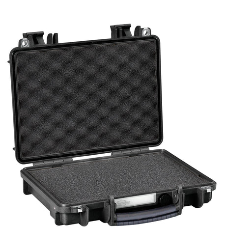 Explorer -Koffer 3005 Koffer schwarz mit Picking -Schaum