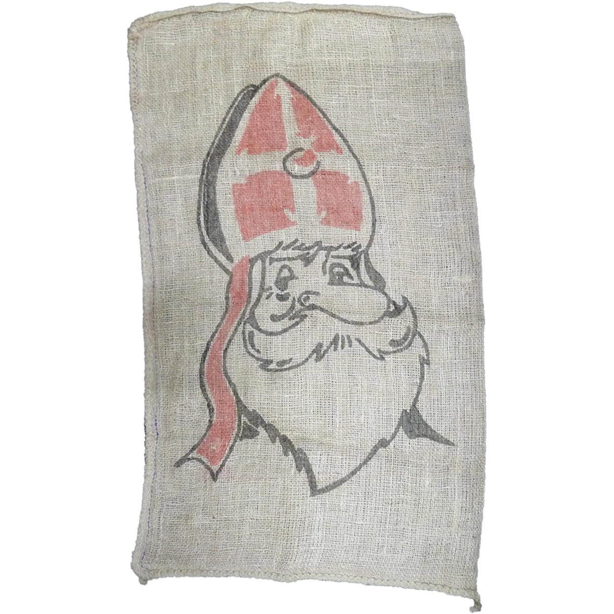Sinterklaas Tasche Jute 80x50cm mit Aufdruck