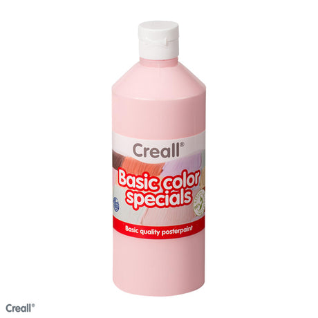 Creall Schulfarbe Pastellrot, 500 ml