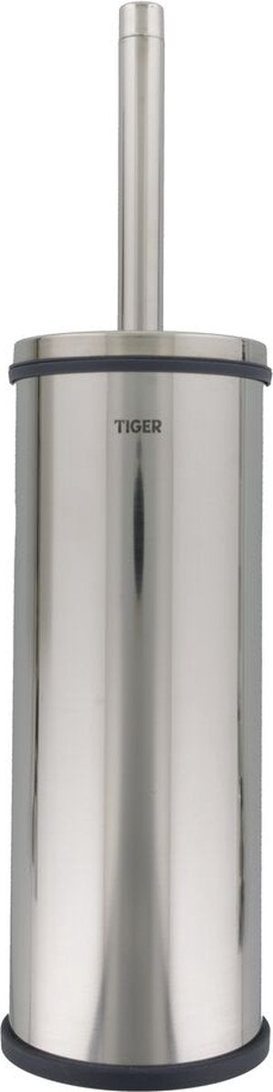Tiger Boston - Toilettenbürste mit freistehendem Halter - polierter Edelstahl