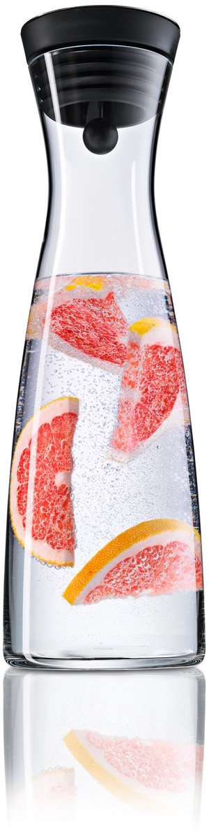 WMF Basic - Wasserkaraffe - 1,5l - tropffrei - passend für Kühlschranktür