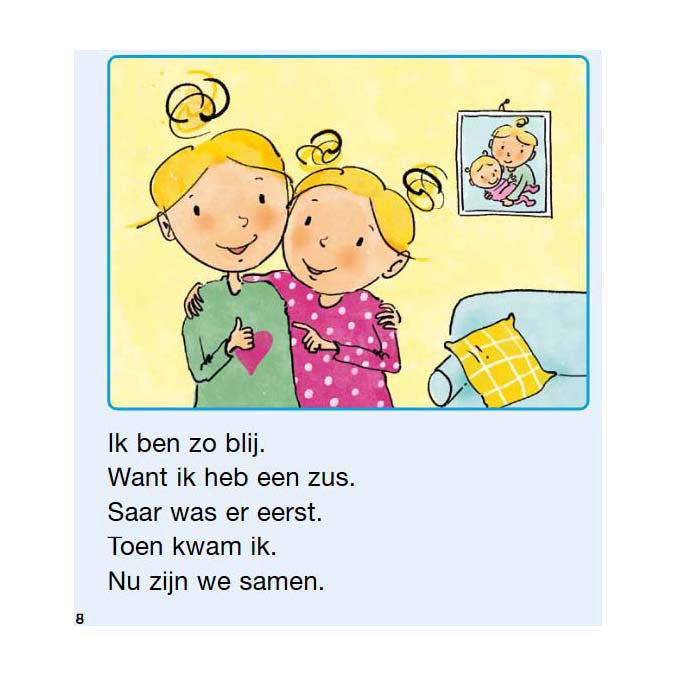 Süße Schwestern: ein Kuss für meine Schwester 4+