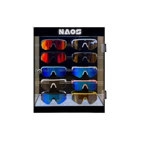 Naos-Brillen zeigen 10 Gläser an