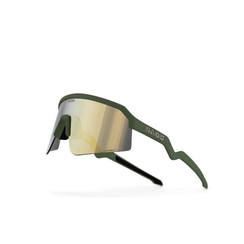 Umit Naos Sonnenbrille Ziris Regular Mattgrün Bronze Gold