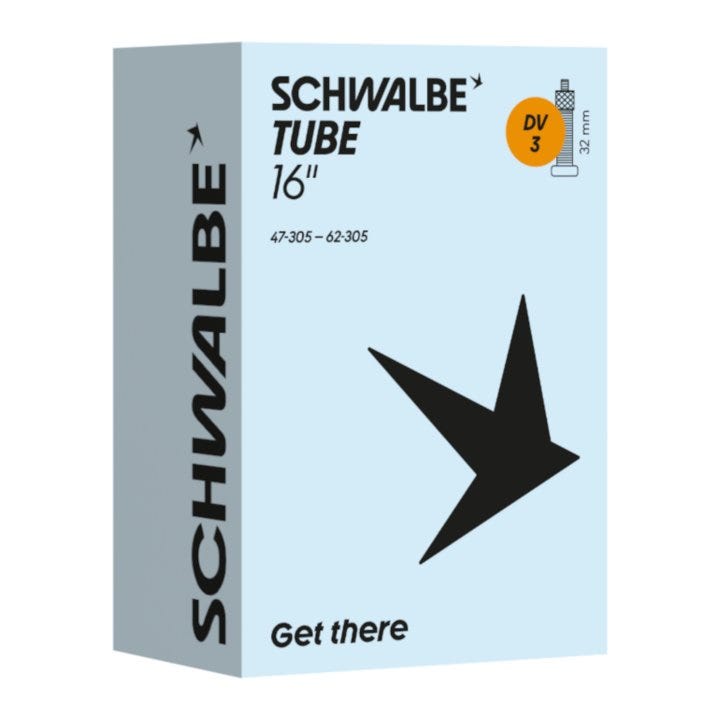 Schwalbe benelux b.v. Schwalbe Schlauch DV3 16 47 62-305 HV 32mm