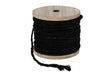 Dijk natural collections jute touw 130gr op houten spoel zwart