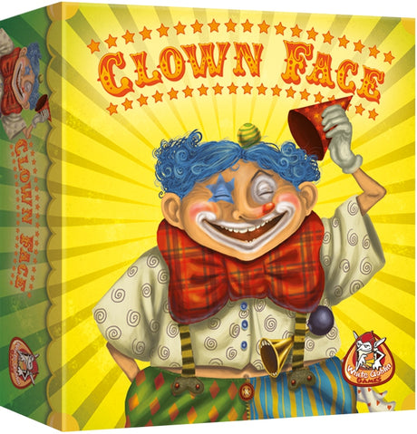 Van der Doelen weißes Kobold-Clowngesichtsspiel