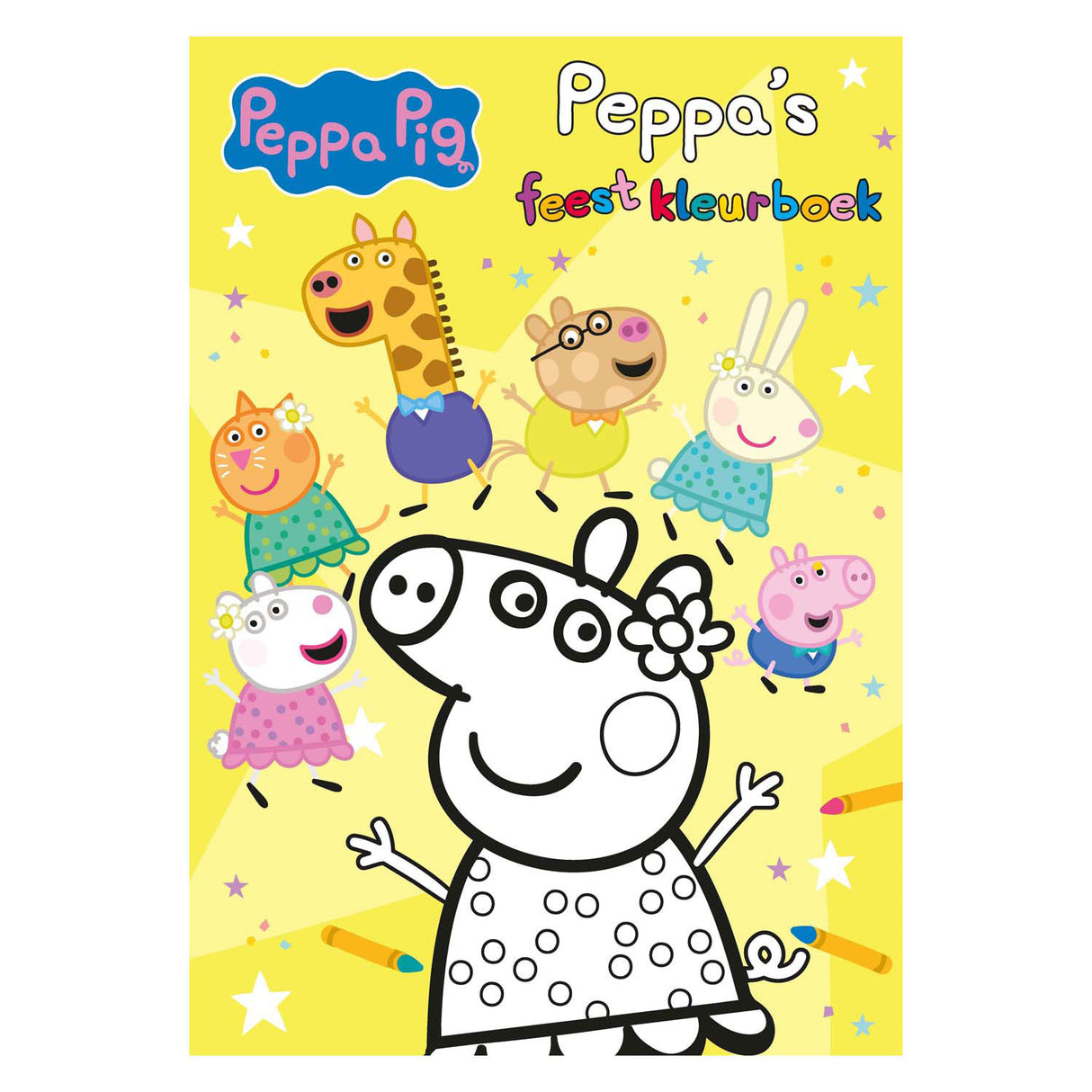 Malbuch „Big Balloon Peppa's Party“.