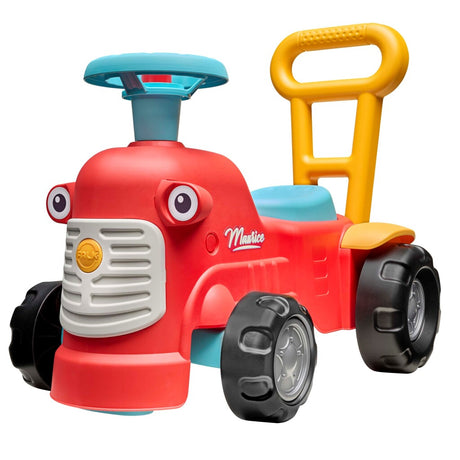 Falk Lauffigur Traktor Maurice rot – Spielzeugtraktor für Kleinkinder.