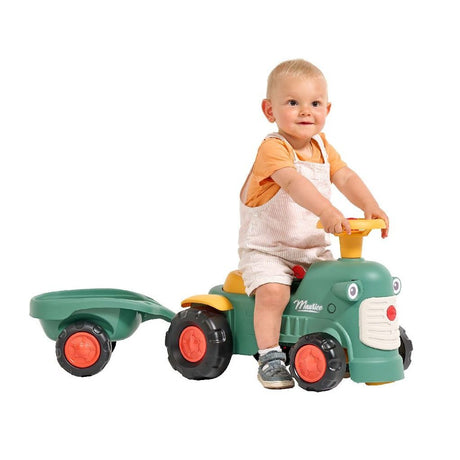 Falk Maurice Lauftraktor-Set grün gelb