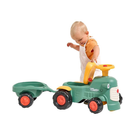 Falk Maurice Lauftraktor-Set grün gelb