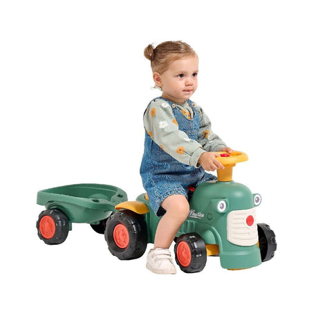 Falk Maurice Lauftraktor-Set grün gelb