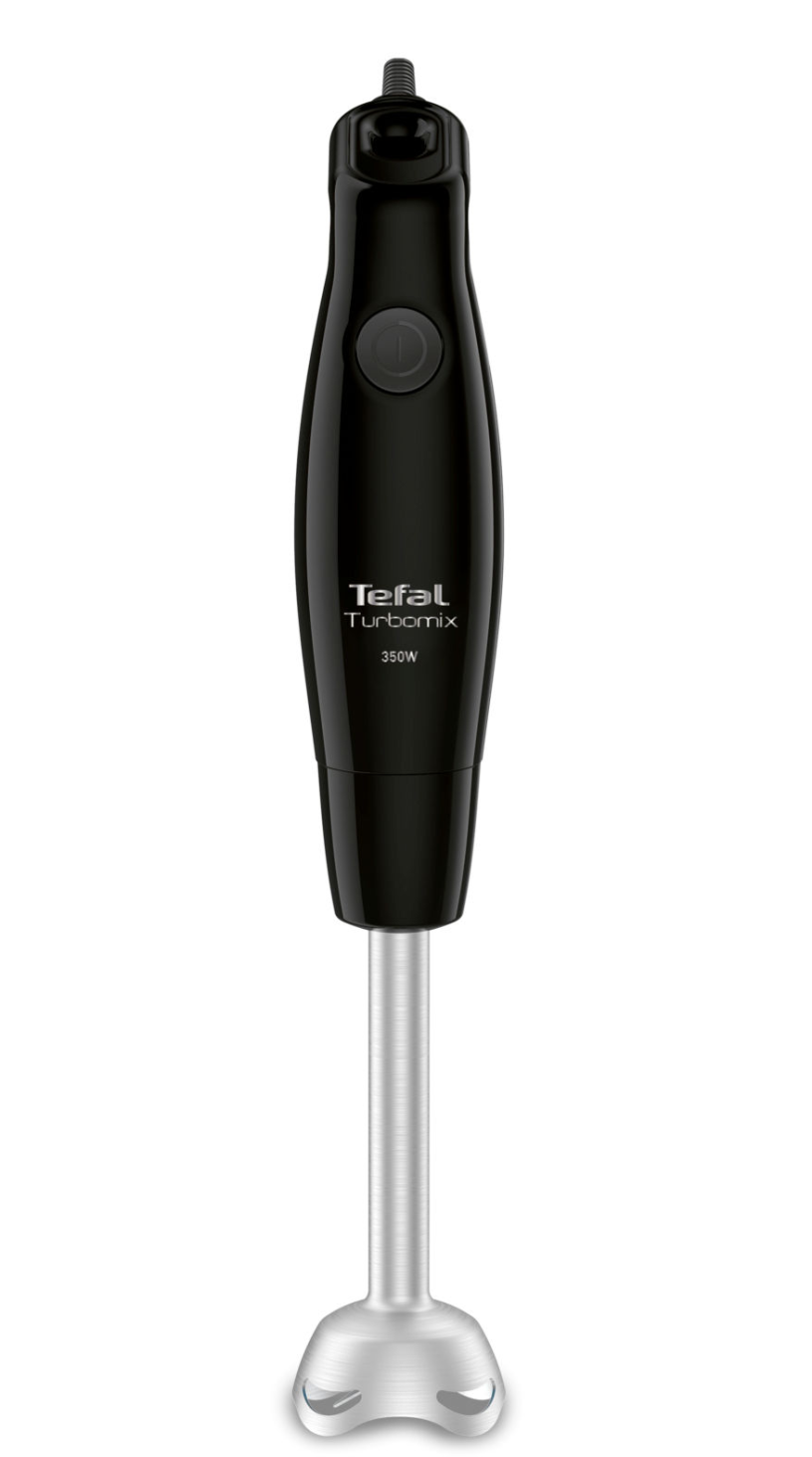 Tefal Stabmixer Turbomix Edelstahl 350 W mit Messbecher 0,8 l