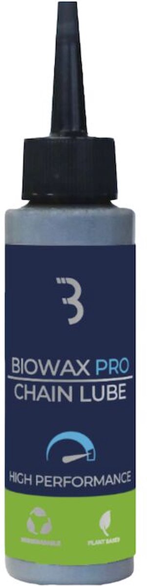 Bbb Fahrrad-Kettenschmiermittel – Biowax Chain Lube Pro – pflanzliches Kettenwachs – Allwetter – hohe Leistung – Fahrradkettenöl – bch-204