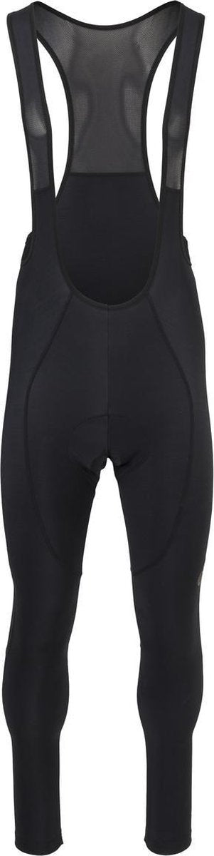 Agu lange fietsbroek met zeem ii essential heren - zwart - m - met bretels