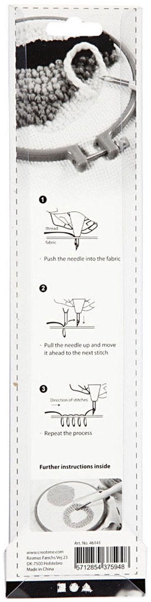 Kreativunternehmen https: www.cchobby.nl Punch-needle-l-19-cm-1-piece