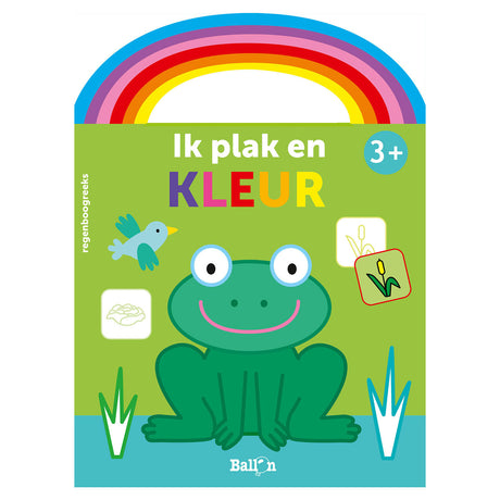 Standardverleger Ich klebe und färbe Frosch. 3+