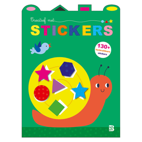 Standardverlag kreativ mit Aufklebern - Schnecke
