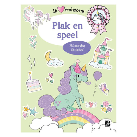 Standard-Publisher-Einhörner-Spielbuch mit Aufklebern