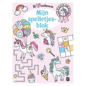 Standard-Publisher-Einhörner-Spielblock