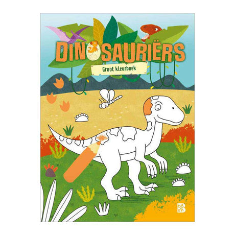 Großes Malbuch mit Dinosauriern des Standardverlags