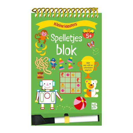 Spielblock mit Filzstift 5+ 5+