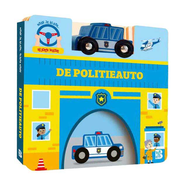 Standard-Verlag, macht euch bereit... los geht's!: Das Polizeiauto (mit Polizeiauto aus Holz)