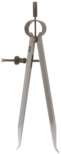 Vogelfußkompass 150 mm mit Feder