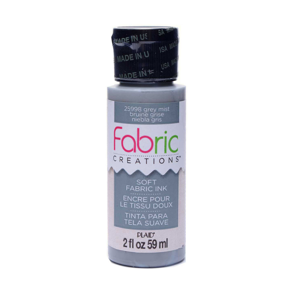 Stoffkreationen • Weiche Stofftinte, 59 ml, grauer Nebel