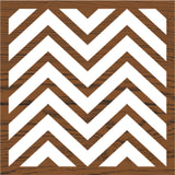 Fabric creations • block printing medium 6x6cm chevron