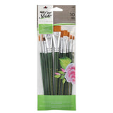 Folkart • One-Stroke-Pinsel-Sets, Vorteilspack 10x