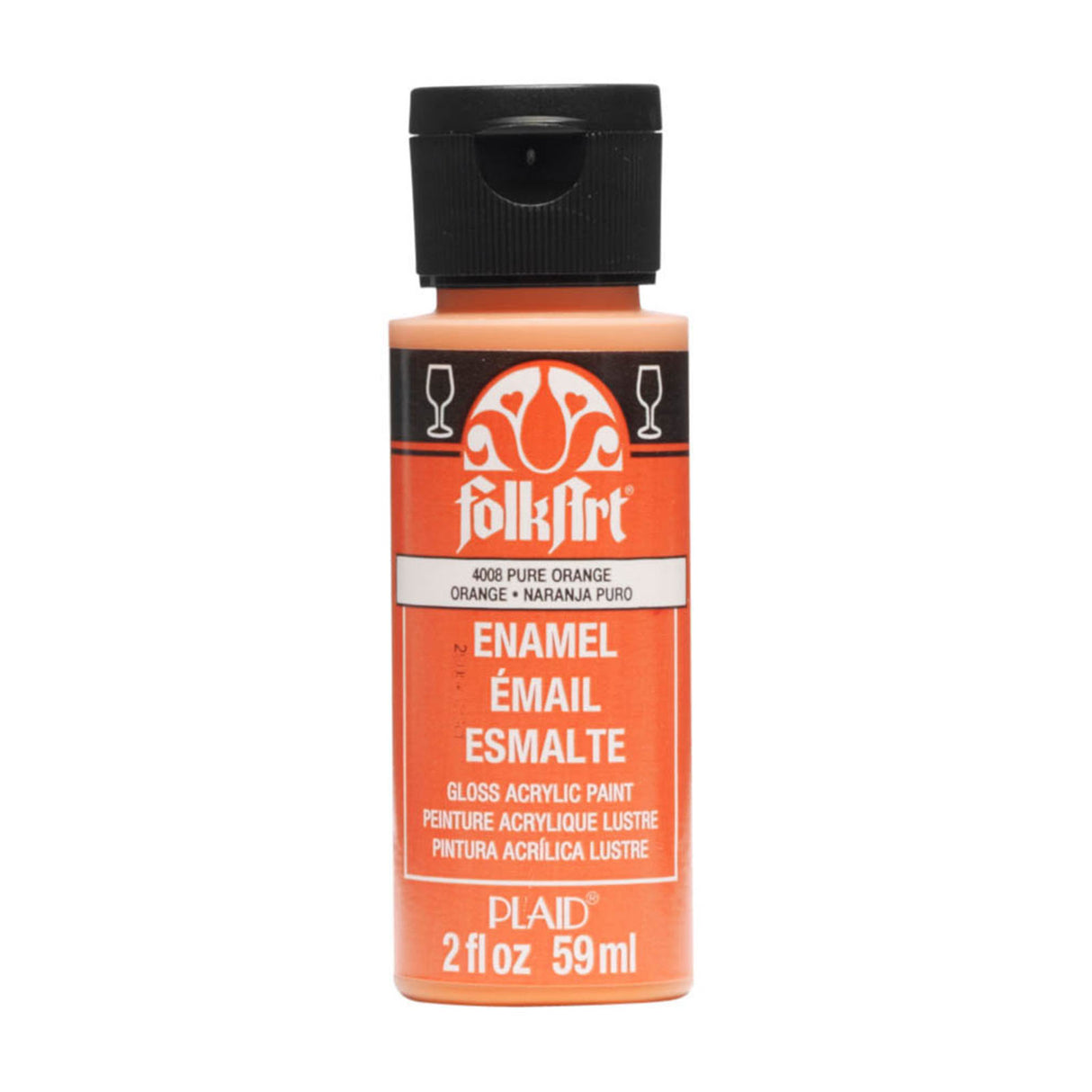 Folkart • Emaille 59 ml reines Orange