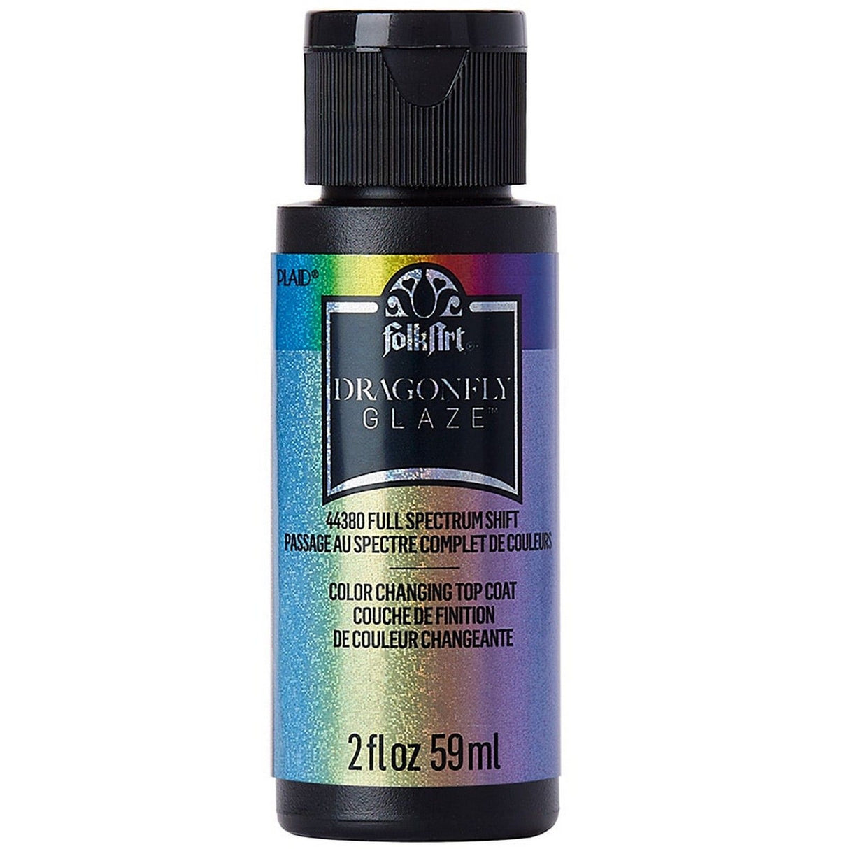 Folkart • Libellenglasur Violett-Blau-Grün-Schicht 59ml
