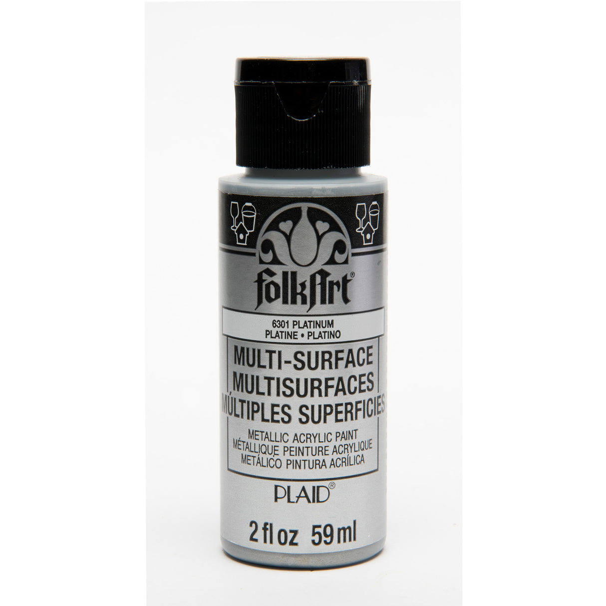 Folkart • Multi-Oberflächen-Metallic-Platin 59 ml