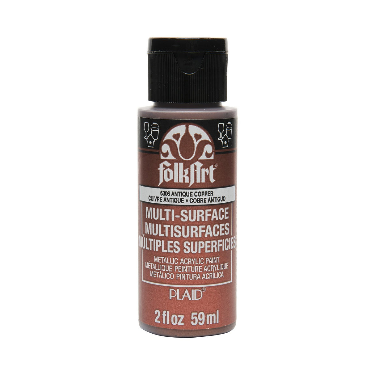 Folkart • Multi-Oberflächen-Metallic-Antik-Kupfer 59 ml